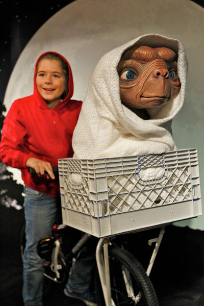 E.T. immortalized in wax