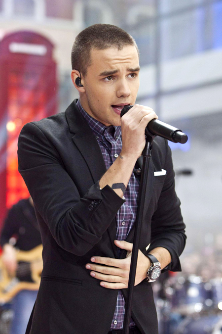 'One Direction' performs on NBC's Today show