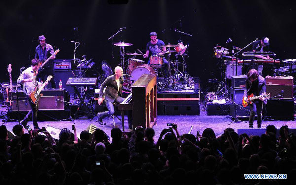 American band 'The Fray' performs in Beijing