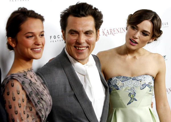 'Anna Karenina' premieres in Hollywood