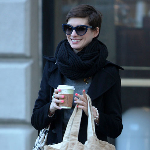 Anne Hathaway looks like 'gay brother'