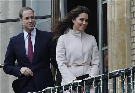 UK's Prince William and wife Kate expecting a baby