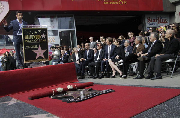 Jackman, Hathaway on Hollywood Walk of Fame