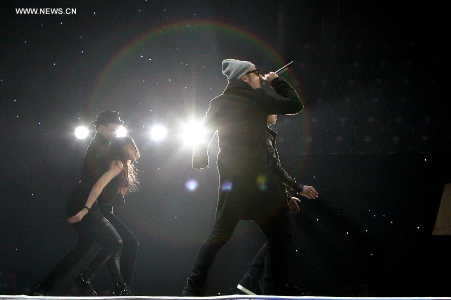 Rehearsal of CCTV's 2013 New Year Gala held in Beijing