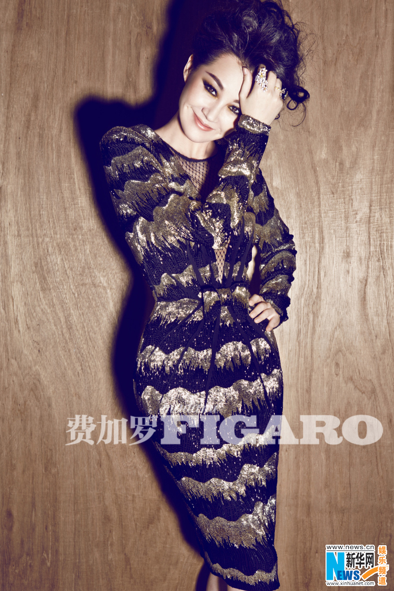Xu Qing poses for Figaro magazine