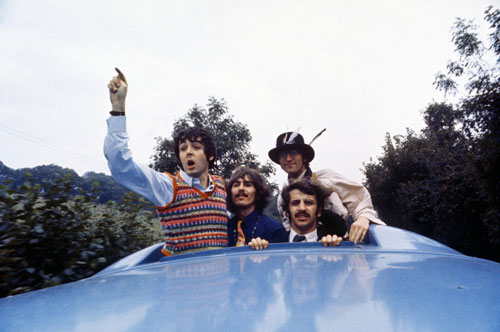 Rare color photos of The Beatles to go up for sale