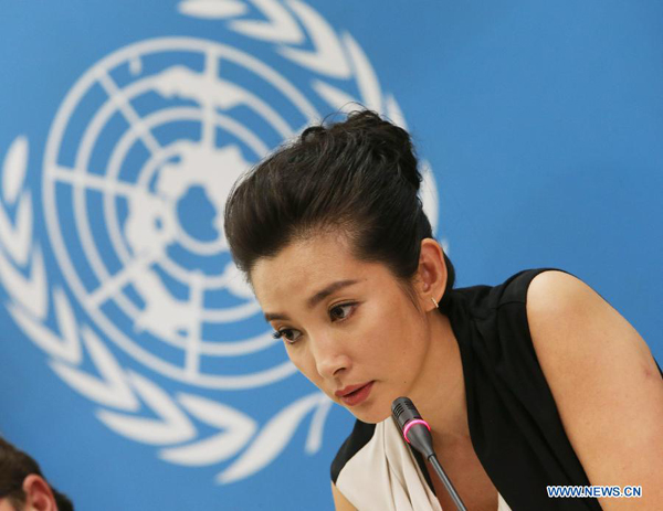 Li Bingbing urges greater effort to combat illegal wildlife trade