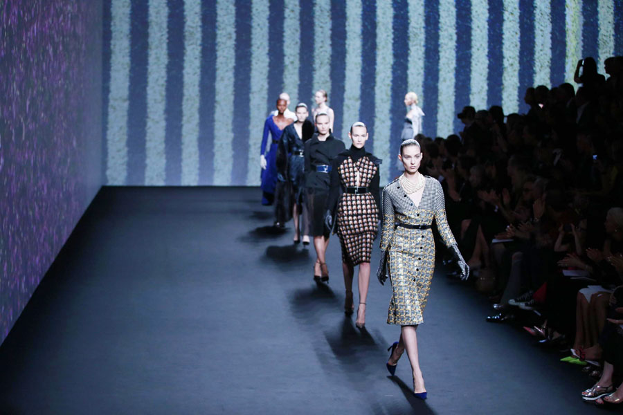 Christian Dior F/W 2013/14 collection released in Paris