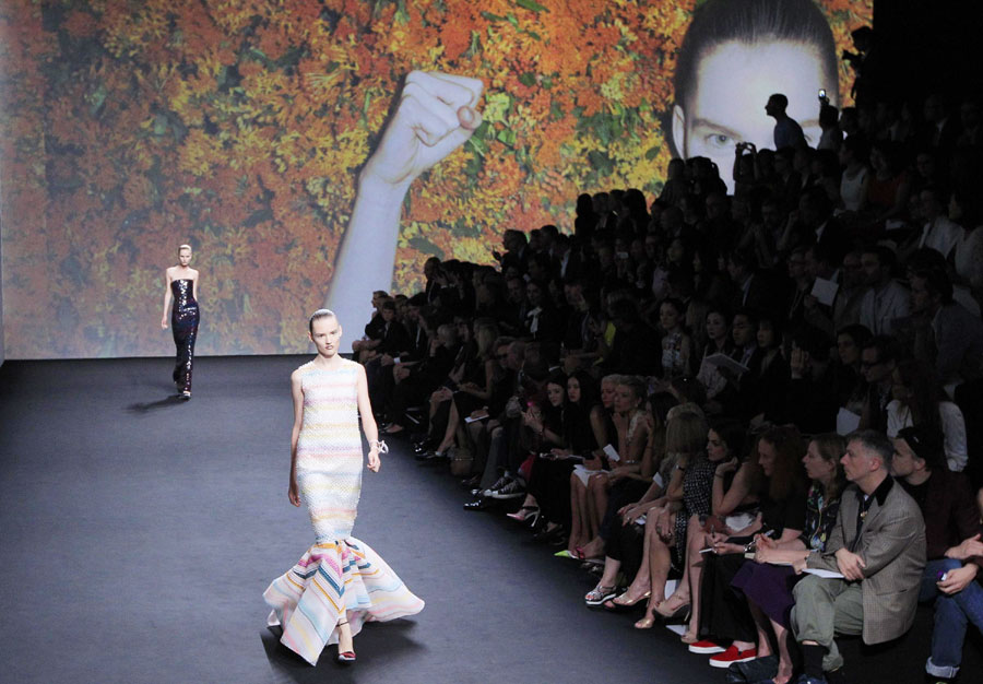 Christian Dior F/W 2013/14 collection released in Paris