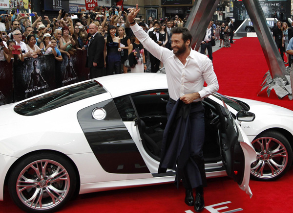 'The Wolverine' premieres in London