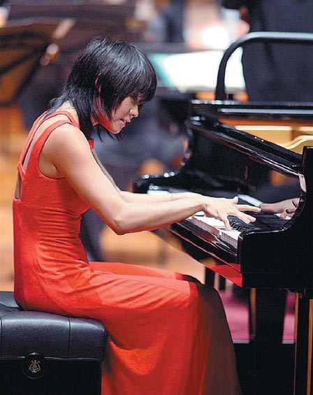 Chinese pianist Wang's childhood colors Bucharest concert