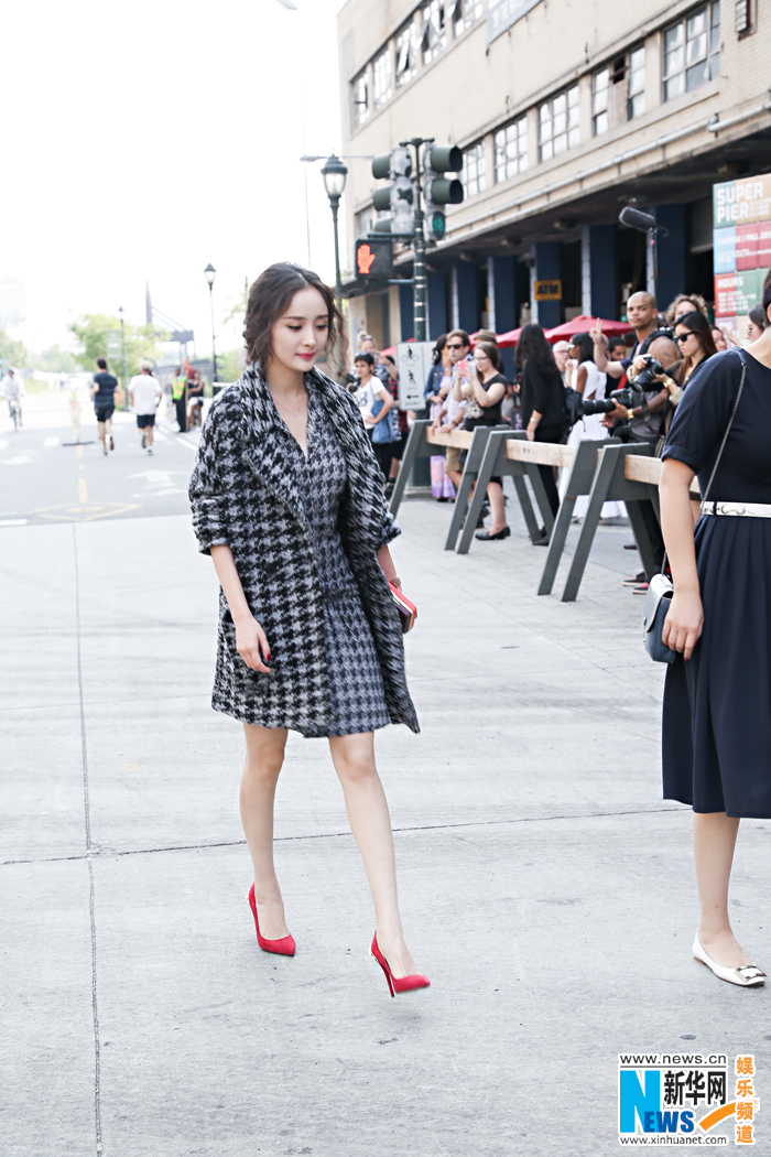Yang Mi attends New York Fashion Week