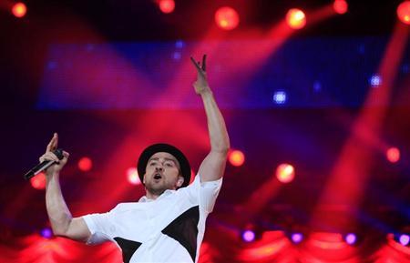 Timberlake celebrates return to music with second No. 1 album this year