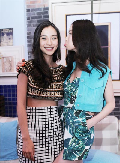 Ni Ni and Angelbaby celebrate end of filming