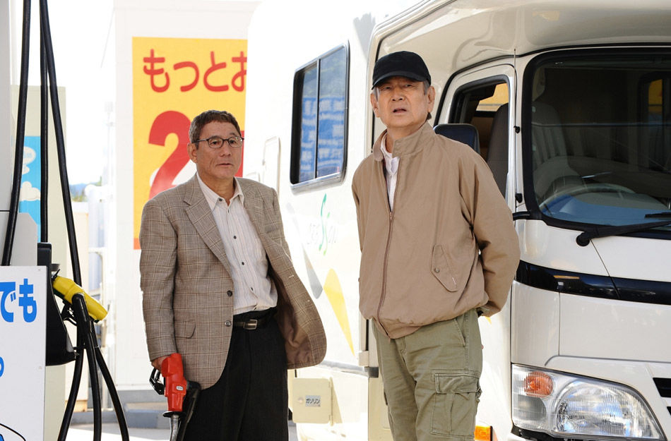 Recalling classical film images of Ken Takakura