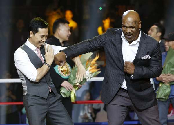 Tyson promises Ip Man fans an explosive fight