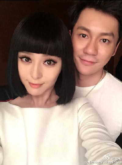 Fan Bingbing and Li Chen admit they are dating
