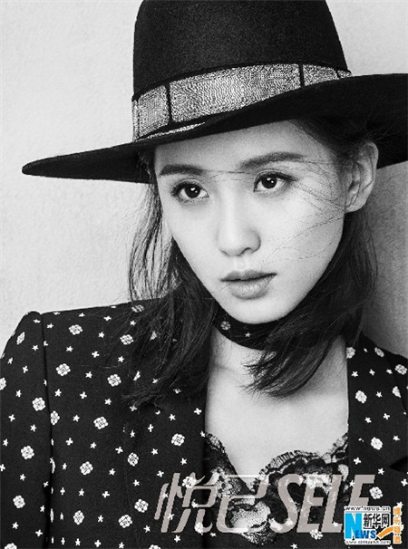 Liu Shishi covers fashion magazine