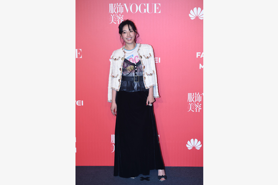 Vogue China 11th Anniversary Gala held in Beijing