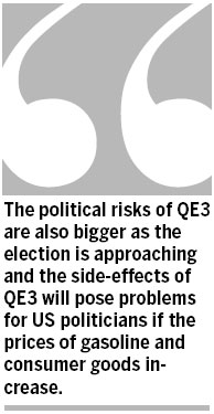 Fed cautious about QE3
