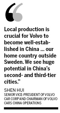 Volvo vehicles to be made in China