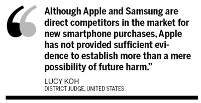 Apple asks Samsung to stop copying