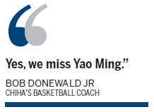 Great big hole in the middle exposed