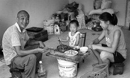 Temporary house is now home