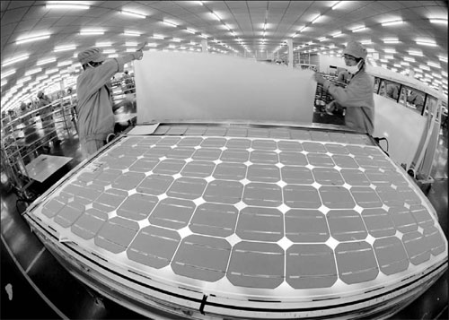 Photovoltaic industry powering ahead