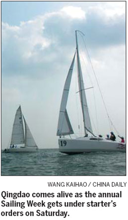 Spirits lifted by Qingdao festivals