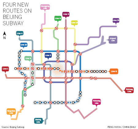 New subway routes open to public