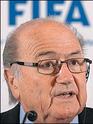 Clubs could be demoted or lose points over racism: Blatter