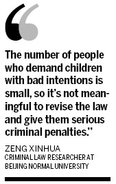 Harsher punishments will not stop trade in children