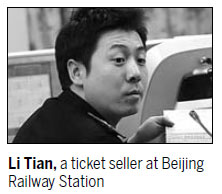 Rail ticket seller misses out on special dinner again