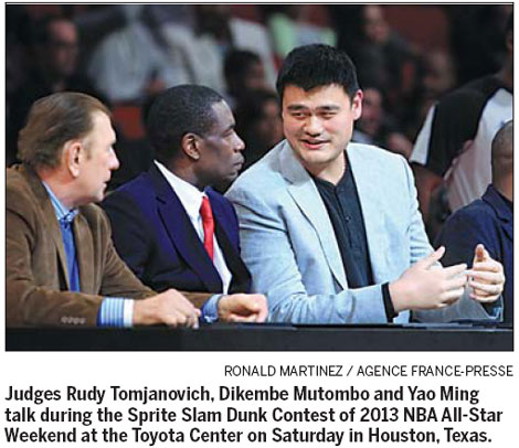 'Ambassador' just newest job for former All-Star Yao