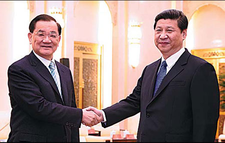 Xi greets Taiwan delegation