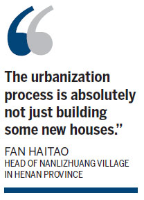 Village an urbanization model
