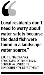 Dead fish in Shanghai river prompt safety fears