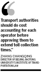 Tollway firms may get OK to collect longer