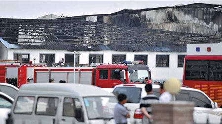 Workshop fire kills at least 120