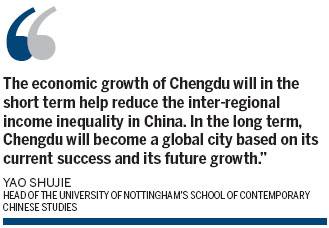 Sichuan capital to Benefit as investors look inland
