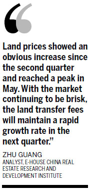 Land market at 5-year high3