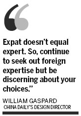 Caution urged in seeking experts from abroad