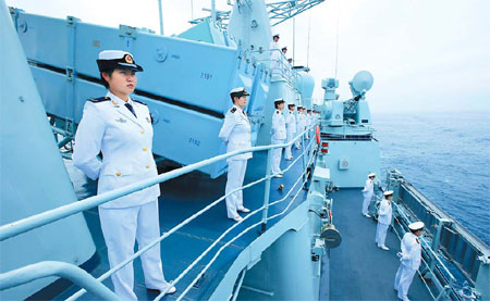 China sails through 'first island chain'