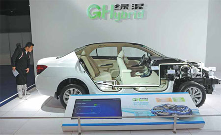 New energy vehicles await fuel injection