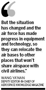 Air force can help combat crowded skies, experts say