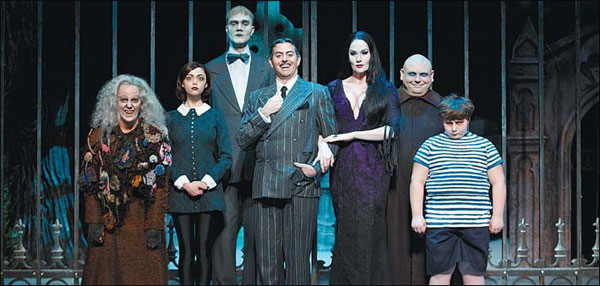 Macabre Addams Family tests musical tastes