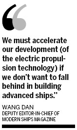 Chinese shipbuilder reveals breakthrough technology