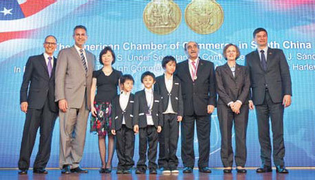 US Chamber of Commerce official awarded medal