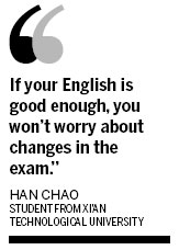 College students face tougher English tests